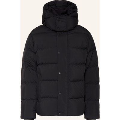 Lululemon Daunenjacke Wunder Puff Mit Abnehmbarer Kapuze schwarz