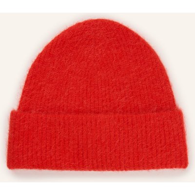 Arket Mütze Mit Alpaka rot