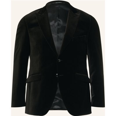 Wilvorst Samtsakko Regular Fit schwarz