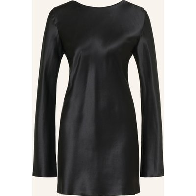 Serenity Cocktailkleid Stefania Aus Seide schwarz