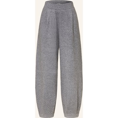 Sandro Strickhose Mit Schmucksteinen grau