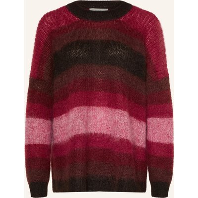 Ba&Sh Pullover Rivas Mit Mohair rot