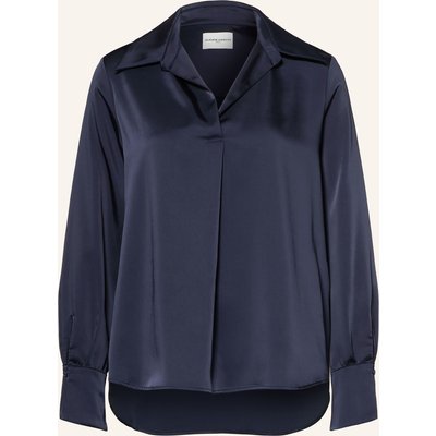 Claudie Pierlot Blusenshirt Aus Satin blau