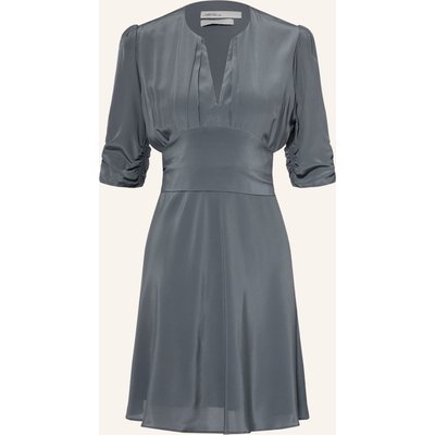 Allsaints Seidenkleid Ena grau