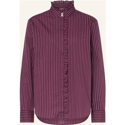Ba&Sh Bluse Elvire Mit Rüschen lila