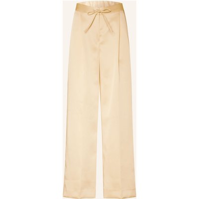 Reiss Marleneose Ellen Im Jogging-Stil Aus Satin beige