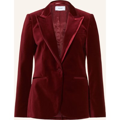 Reiss Samtblazer Wren rot
