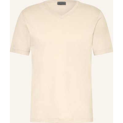 Hanro Schlafshirt Living blau