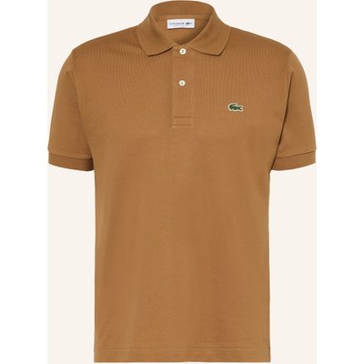 Lacoste Piqué-Poloshirt Classic Fit braun
