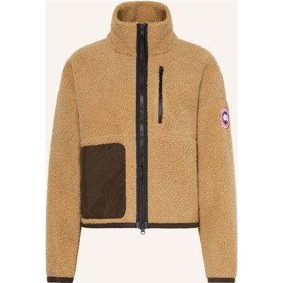 Canada Goose Teddyfell-Jacke Simcoe beige