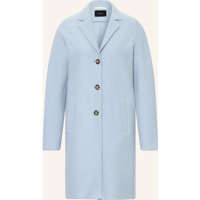 Oui Wollmantel blau