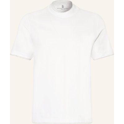 Brunello Cucinelli T-Shirt weiss