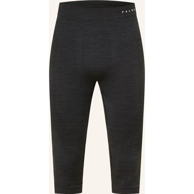 Falke Funktionswäsche-Hose Wool-Tech Mit Verkürzter Beinlänge schwarz