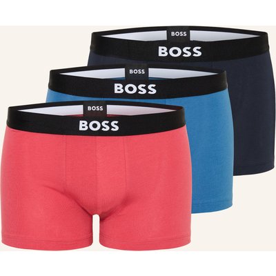 Boss 3er-Pack Boxershorts One rot