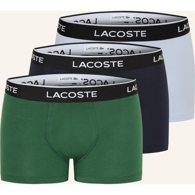 Lacoste 3er-Pack Boxershorts gruen