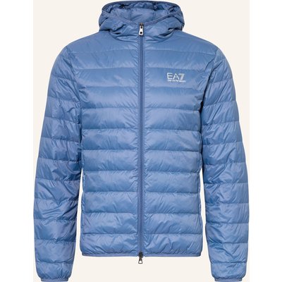 ea7 Emporio Armani Lightweight-Daunenjacke blau