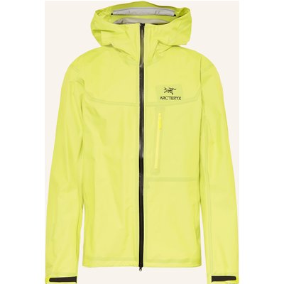 Arc'teryx Hardshell-Jacke Alpha Sl gelb