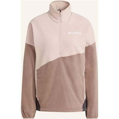 Adidas Terrex Fleece-Troyer Multi Climawarm braun
