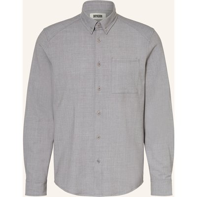 Drykorn Hemd Liet Regular Fit grau