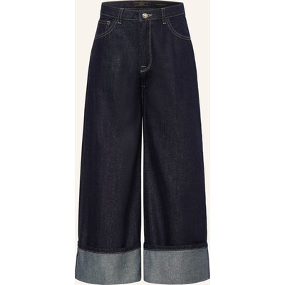 Guess Jeans Palazzo Fit Mit Glitzergarn blau