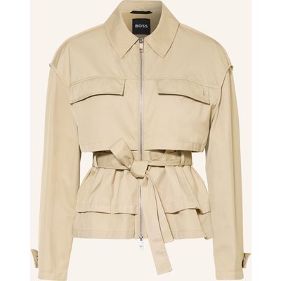 Boss Trench-Jacke Pagliero beige