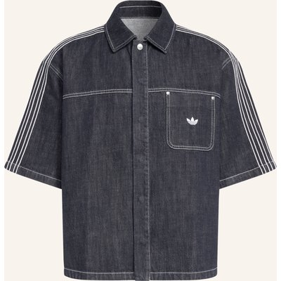 Adidas Originals Jeanshemd Originals Denim Short Sleeve Work Loose Fit blau