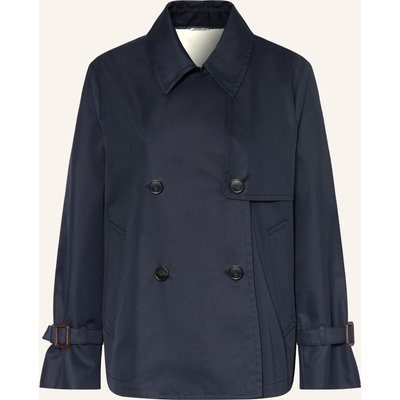 Weekend Max Mara Trench-Jacke Biglia blau