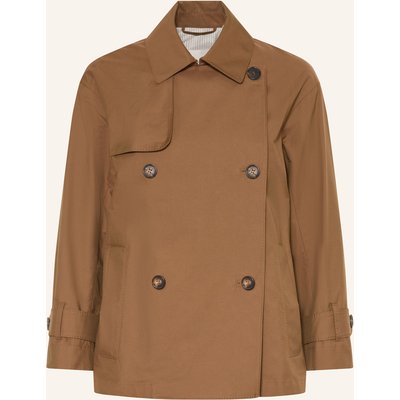 Max Mara The Cube Trench-Jacke Zeno braun