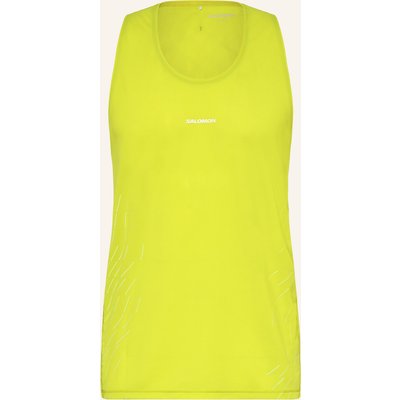 Salomon Lauftop Sense Aero gelb