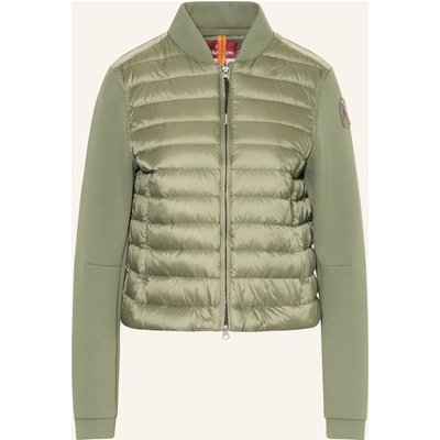 Parajumpers Lightweight-Daunenjacke Kalysta Im Materialmix gruen
