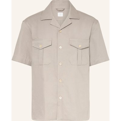 Eleventy Kurzarm-Hemd Regular Fit gruen
