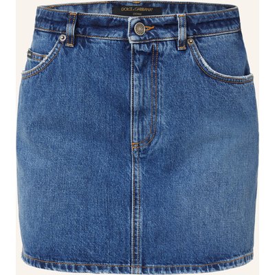 Dolce & Gabbana Jeansrock blau