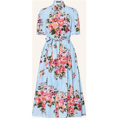 Dolce & Gabbana Hemdblusenkleid blau