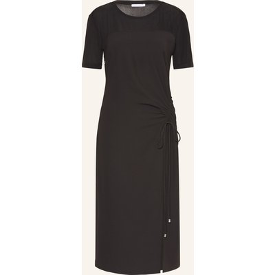 Patrizia Pepe Kleid Im Materialmix schwarz