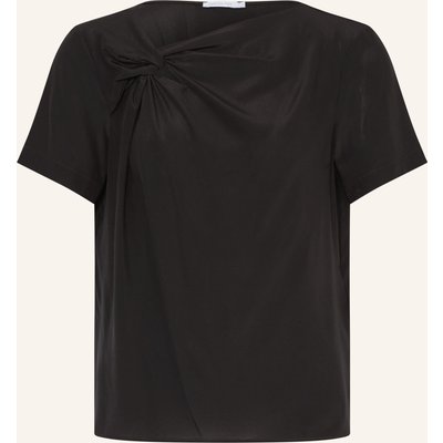 Patrizia Pepe Blusenshirt Aus Seide schwarz