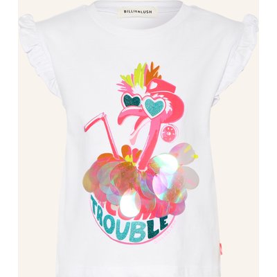 Billieblush T-Shirt Mit Rüschen weiss