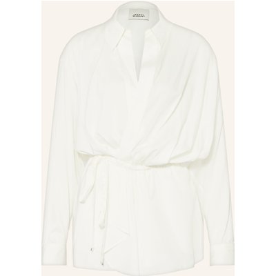 Isabel Marant Wickelbluse Keren weiss