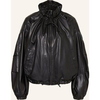 Marant Étoile Jacke Neela In Lederoptik schwarz