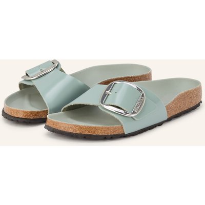 Birkenstock Pantoletten Madrid Big Buckle blau