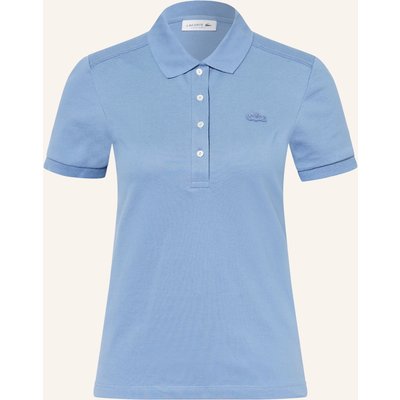 Lacoste Piqué-Poloshirt blau