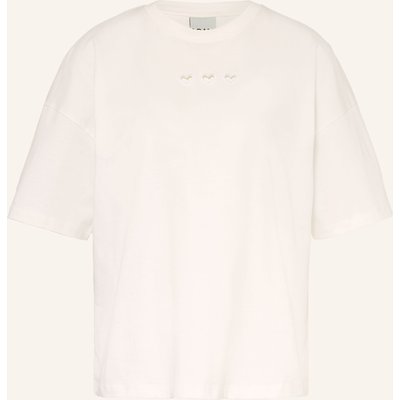 Ichi T-Shirt Ihpetro Mit Cut-Outs beige