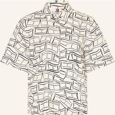 Tommy Hilfiger Hemdbluse Aus Leinen weiss