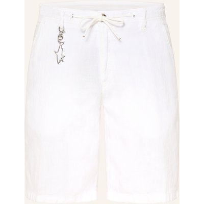 Paul & Shark Leinenshorts weiss