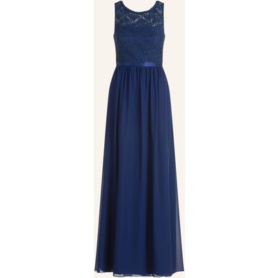 Suddenly Princess Abendkleid Mit Schmucksteinen blau