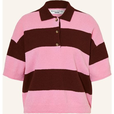 Marc O'polo Denim Strick-Poloshirt pink