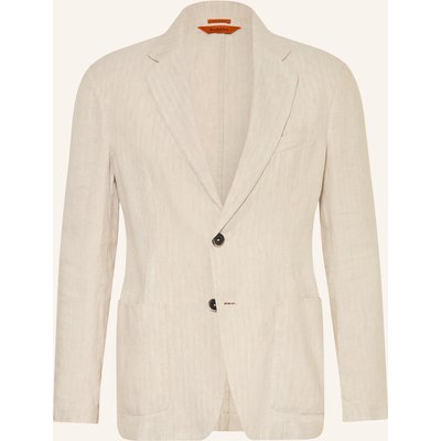 Barena Venezia Anzugssakko Giacca Borgo Slim Fit Mit Leinen weiss