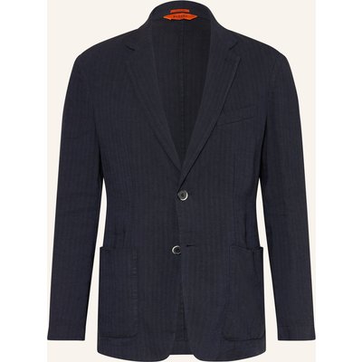 Barena Venezia Anzugssakko Giacca Borgo Slim Fit Mit Leinen blau