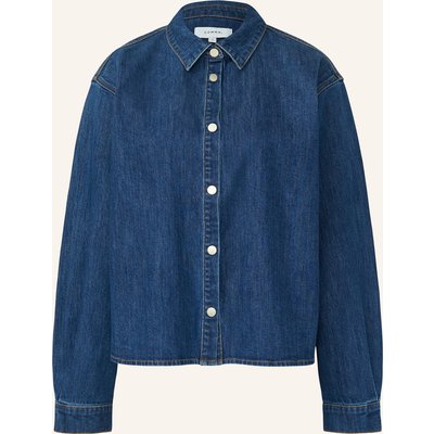 Comma Jeansbluse blau