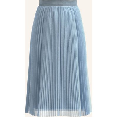 S.Oliver Black Label Plisseerock blau