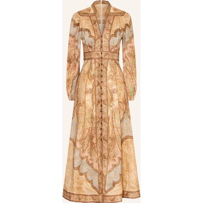 Zimmermann Leinenkleid Wanderlust beige